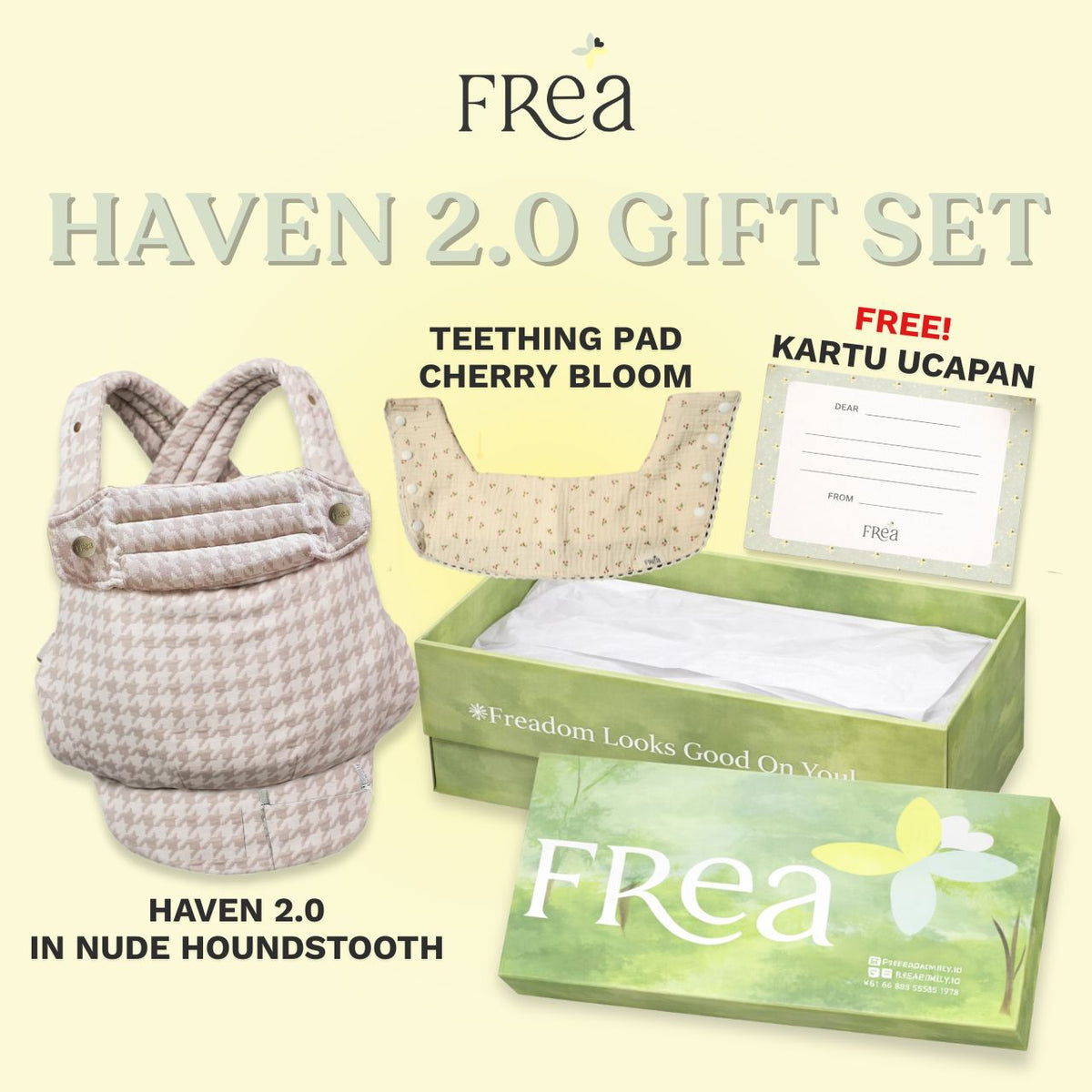 FREA HAVEN GIFSET Paket Hadiah Lahiran | Paket Hadiah Bayi Hemat