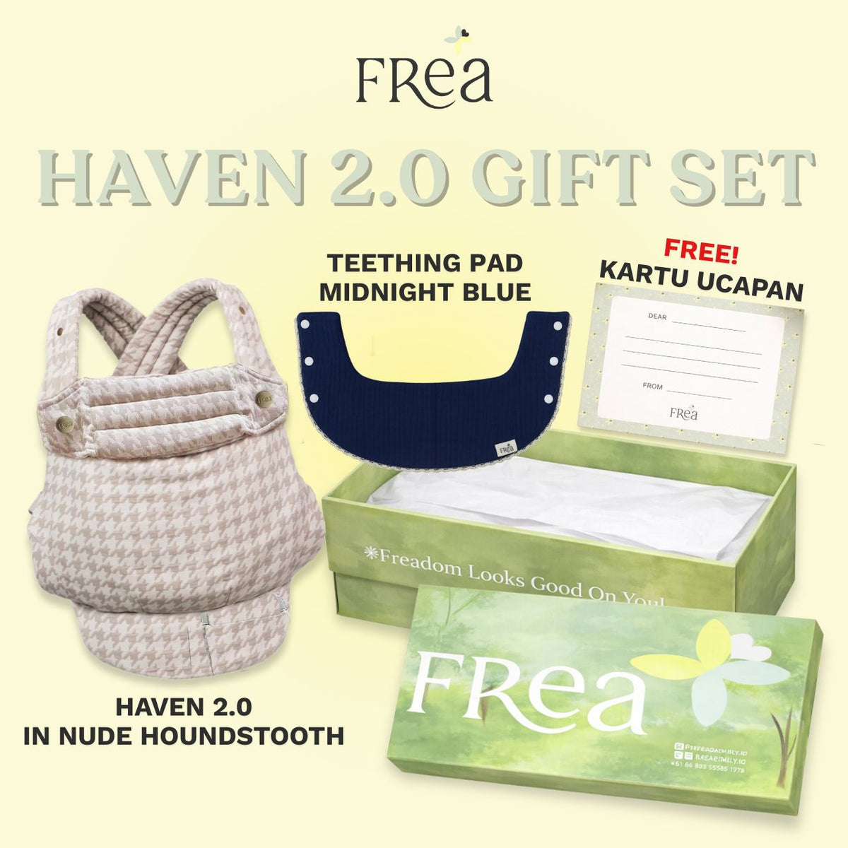 FREA HAVEN GIFSET Paket Hadiah Lahiran | Paket Hadiah Bayi Hemat