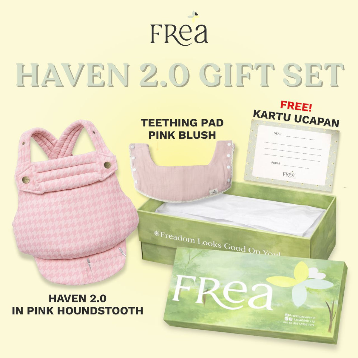 FREA HAVEN GIFSET Paket Hadiah Lahiran | Paket Hadiah Bayi Hemat
