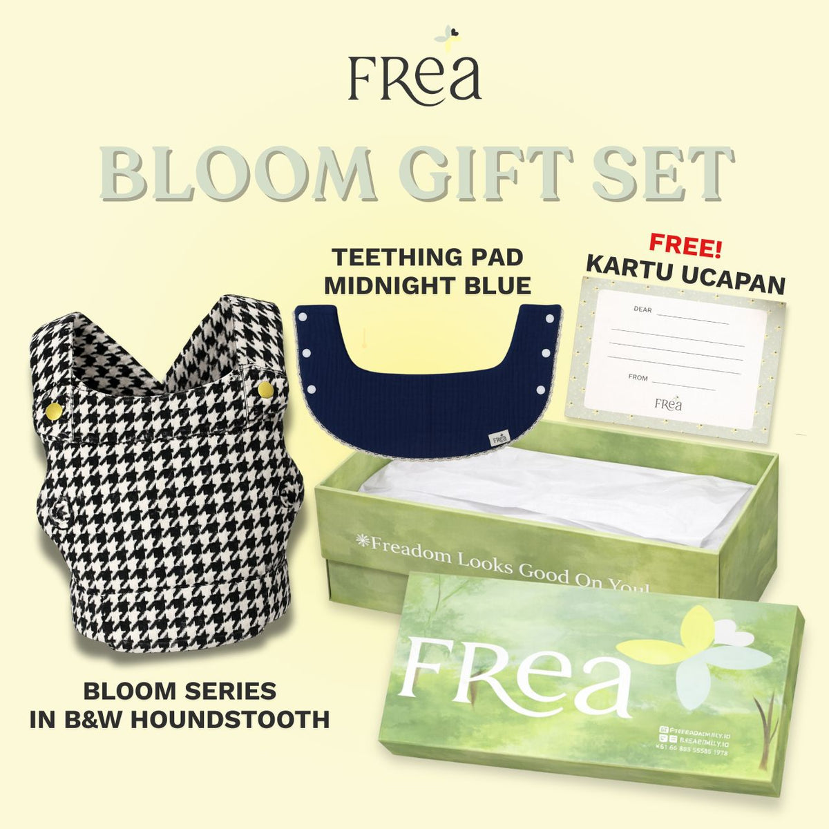 FREA BLOOM GIFSET Paket Hadiah Lahiran | Paket Hadiah Bayi Hemat