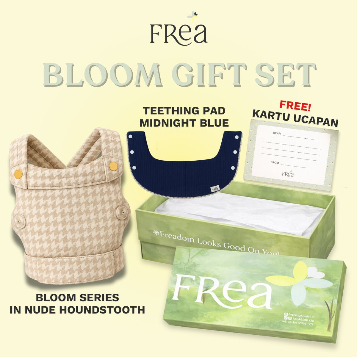 FREA BLOOM GIFSET Paket Hadiah Lahiran | Paket Hadiah Bayi Hemat