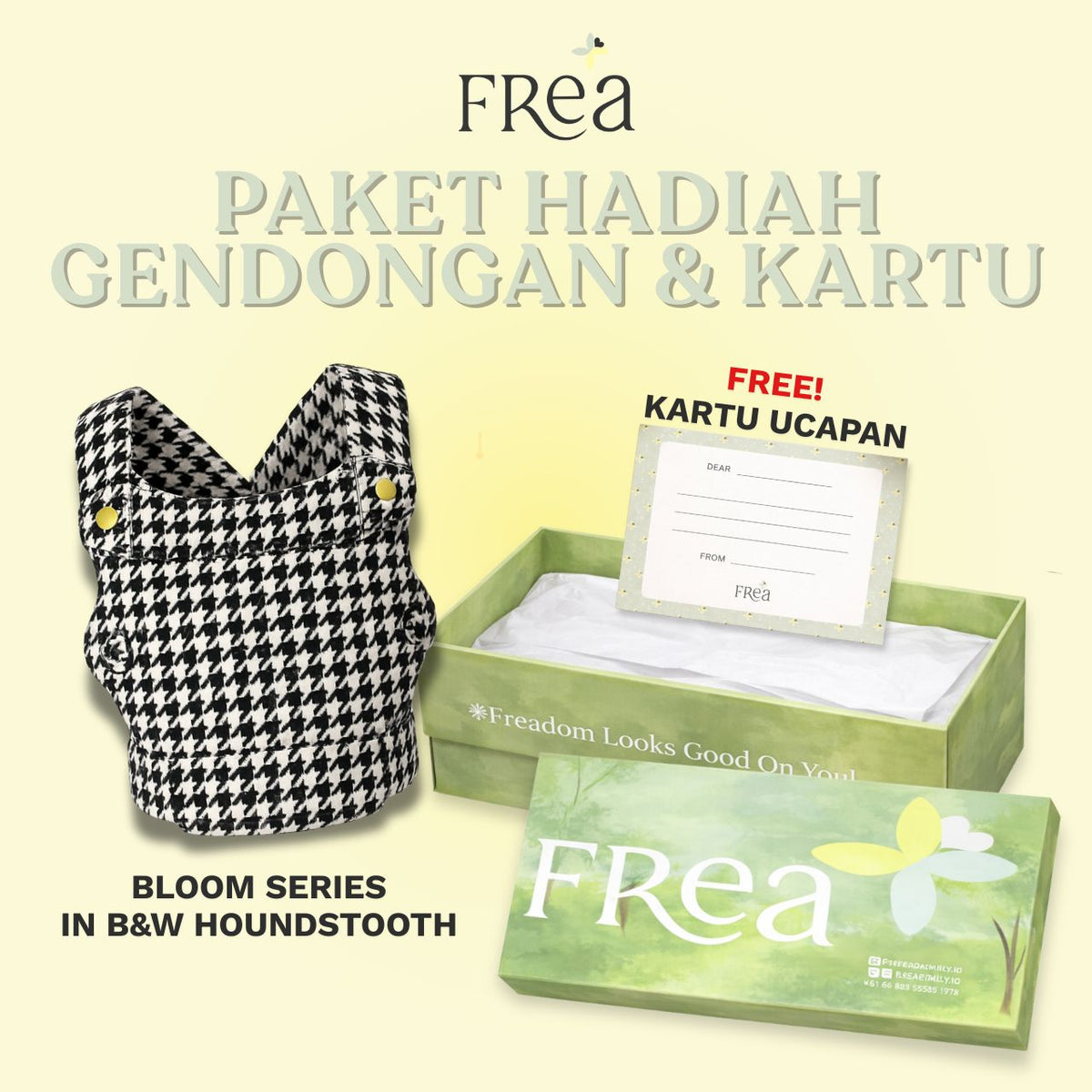 FREA BUNDLE SSC X GIFTCARD Paket Hadiah Lahiran | Paket Hadiah Bayi Hemat