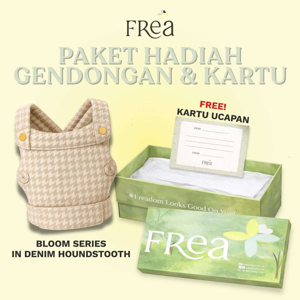 FREA BUNDLE SSC X GIFTCARD Paket Hadiah Lahiran | Paket Hadiah Bayi Hemat