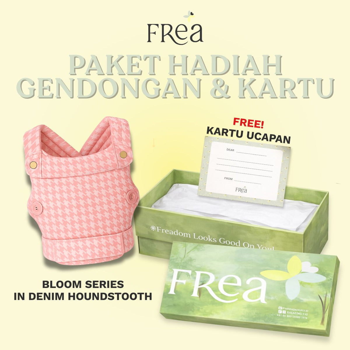 FREA BUNDLE SSC X GIFTCARD Paket Hadiah Lahiran | Paket Hadiah Bayi Hemat