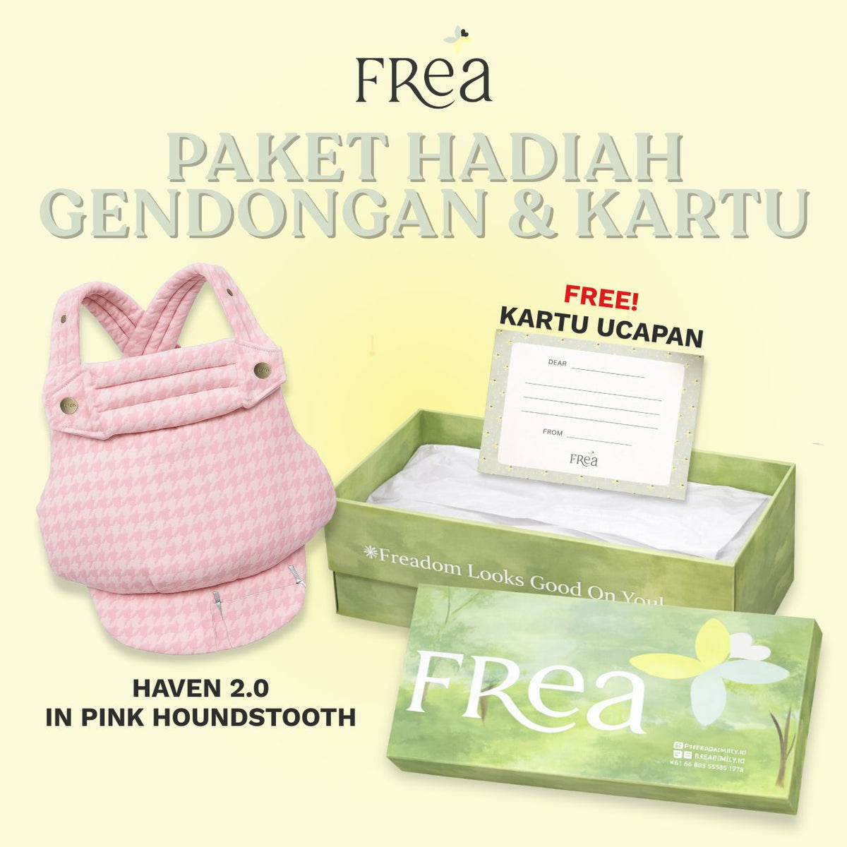 FREA BUNDLE SSC X GIFTCARD Paket Hadiah Lahiran | Paket Hadiah Bayi Hemat