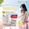 EXCLUSIVE BUNDLE GRATIS ZWITSAL | Bundle FREA Bloom Baby Carrier + 5in1 OTG Blanket