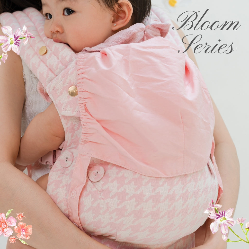 FREA BLOOM Baby Carrier - Gendongan Bayi Premium M-Shape SSC FREE PENUTUP KEPALA